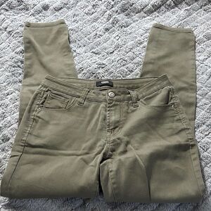 Kensie Olive Skinny Jeans